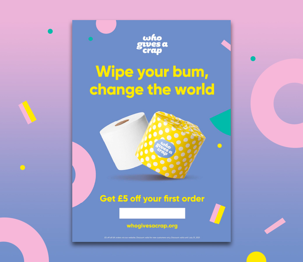 Wipe Your Bum - Change The World - Who Gives A Crap